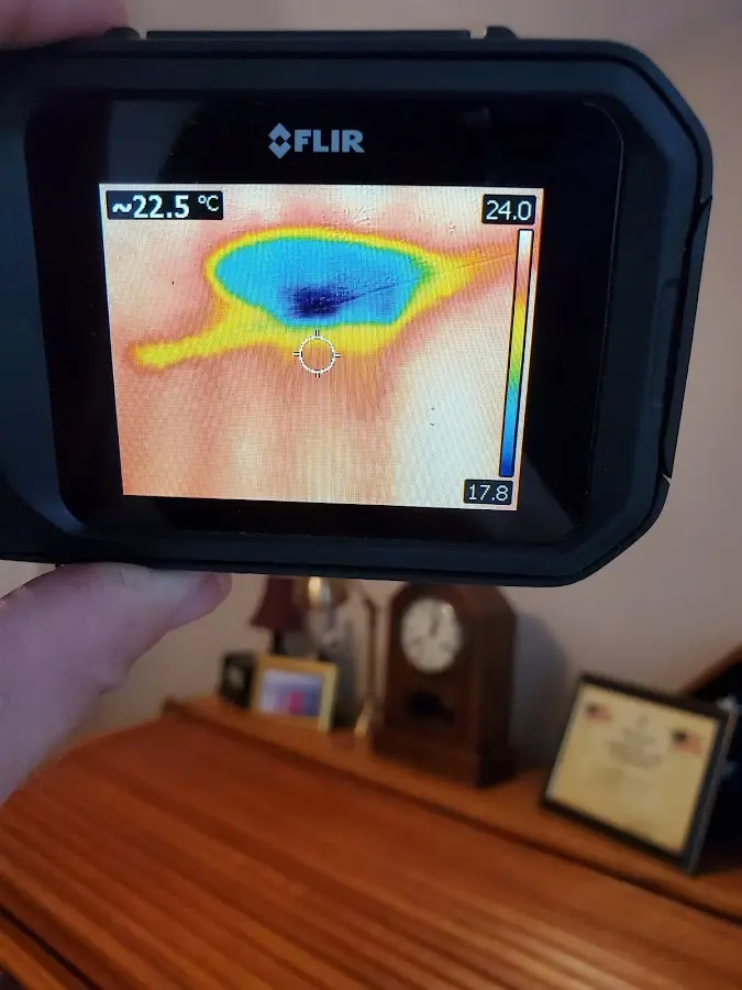 Thermal imaging inspection for water damage in Cobleskill